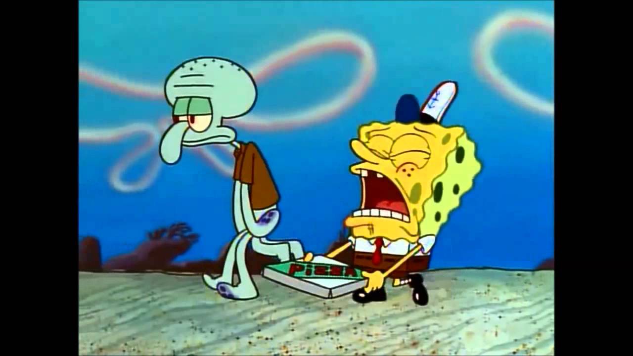 Spongebob singing Blank Meme Template