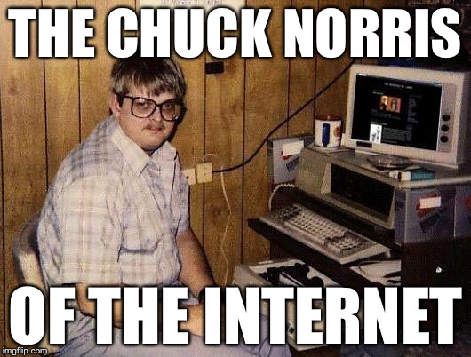 THE CHUCK NORRIS; OF THE INTERNET | image tagged in memes,funny,chuck norris | made w/ Imgflip meme maker