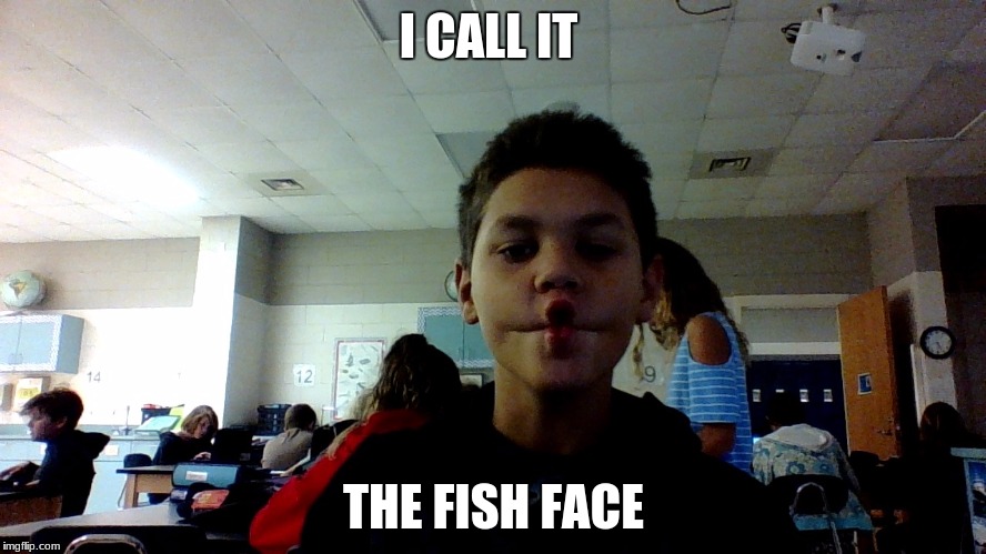 I CALL IT; THE FISH FACE | image tagged in wtf | made w/ Imgflip meme maker