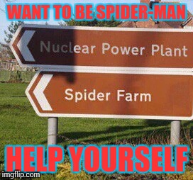 WANT TO BE SPIDER-MAN HELP YOURSELF | made w/ Imgflip meme maker