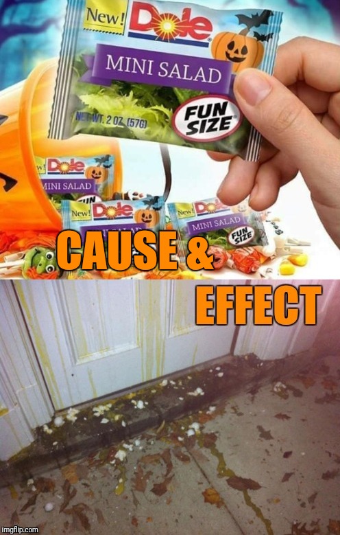 Vegan Halloween  | CAUSE & | image tagged in halloween | made w/ Imgflip meme maker