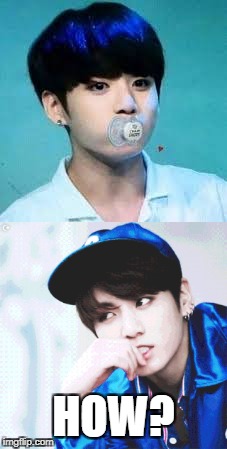 when you realize Jungkook used to be a baby but now he's all sexy and the ahjummas feel like pervs when they look at him | HOW? | image tagged in jungkook,bts,golden maknae,bts jungkook,baby jungkook | made w/ Imgflip meme maker