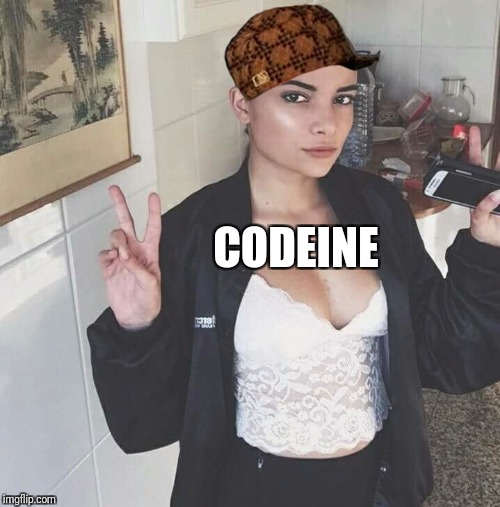 CODEINE | image tagged in lean,scumbag | made w/ Imgflip meme maker