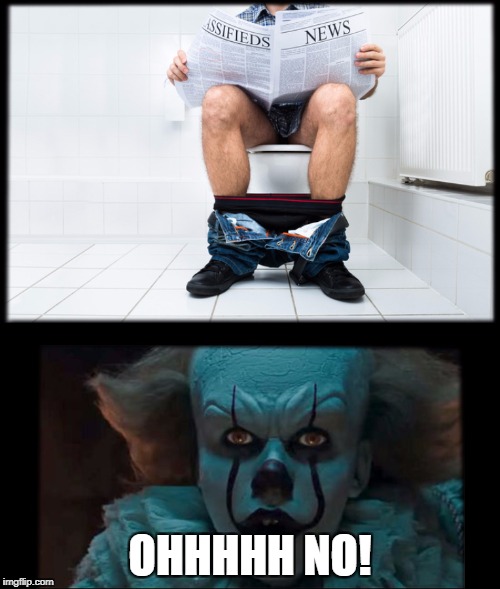 pennywise sewer | OHHHHH NO! | image tagged in pennywise sewer | made w/ Imgflip meme maker