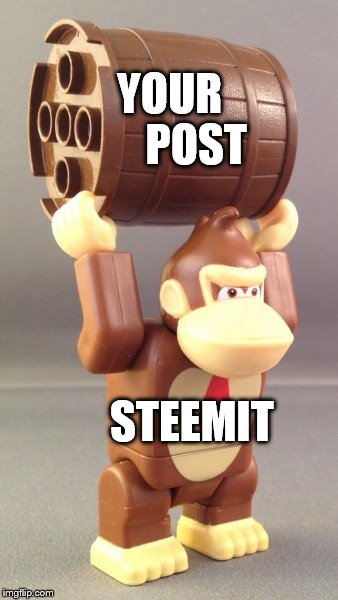 YOUR      POST; STEEMIT | made w/ Imgflip meme maker