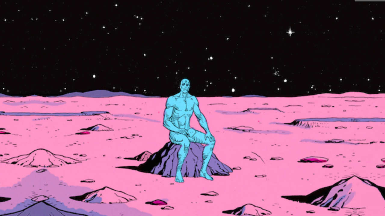 Dr manhattan Blank Meme Template