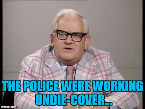 THE POLICE WERE WORKING UNDIE-COVER... | made w/ Imgflip meme maker