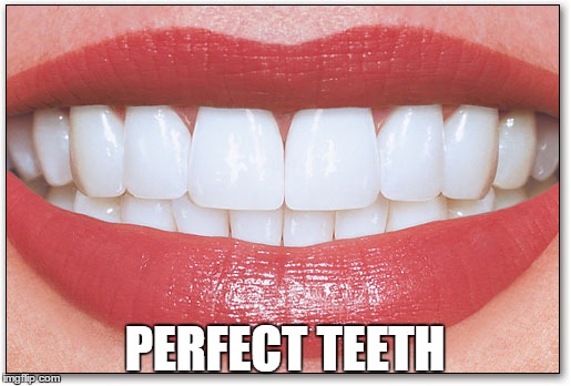 PERFECT TEETH | made w/ Imgflip meme maker