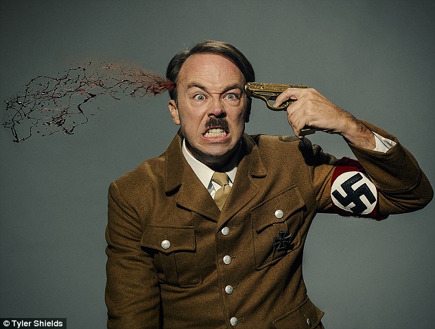 Hitler Killing Himself Blank Meme Template