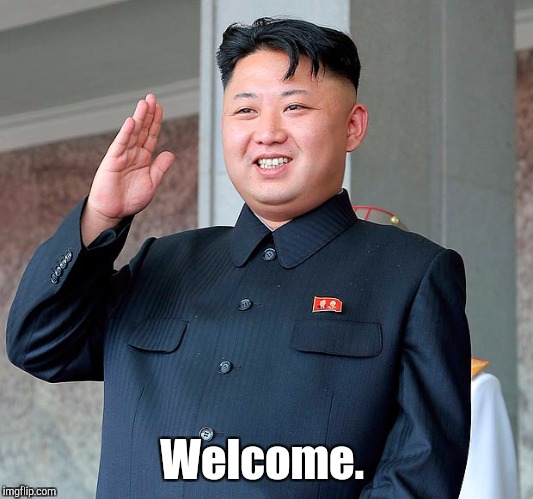 Welcome. | made w/ Imgflip meme maker