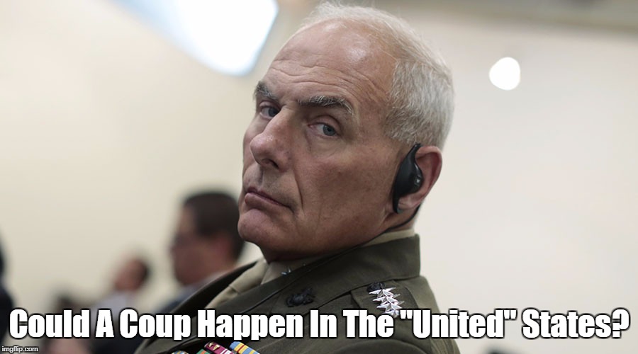 Could A Coup Happen In The "United" States? | made w/ Imgflip meme maker