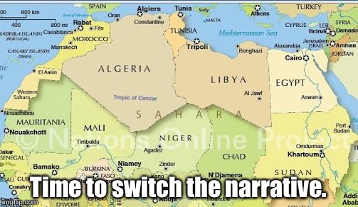 Niger | Time to switch the narrative. | image tagged in trump | made w/ Imgflip meme maker