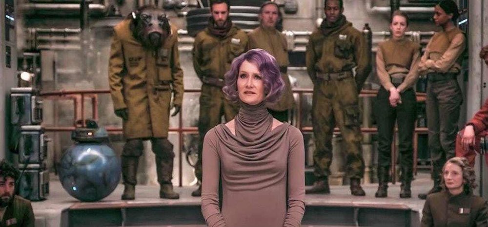 High Quality Laura Dern Star Wars The Last Jedi Blank Meme Template