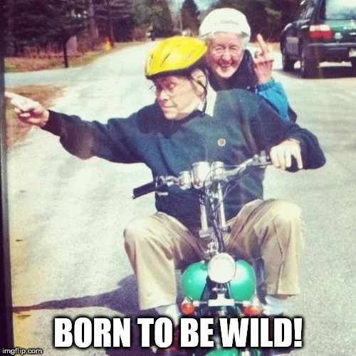 BORN TO BE WILD! | made w/ Imgflip meme maker