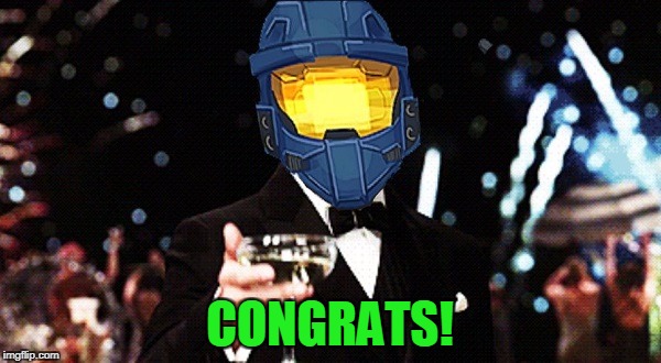 Cheers Ghost | CONGRATS! | image tagged in cheers ghost | made w/ Imgflip meme maker