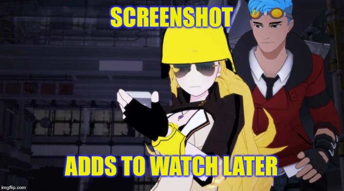 Yang + Neptune | SCREENSHOT ADDS TO WATCH LATER | image tagged in yang  neptune | made w/ Imgflip meme maker
