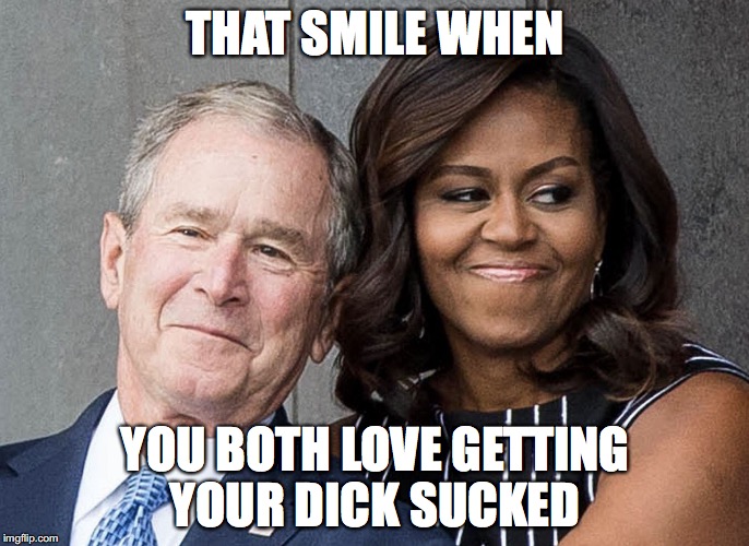 THAT SMILE WHEN; YOU BOTH LOVE GETTING YOUR DICK SUCKED | image tagged in smirking michelle | made w/ Imgflip meme maker