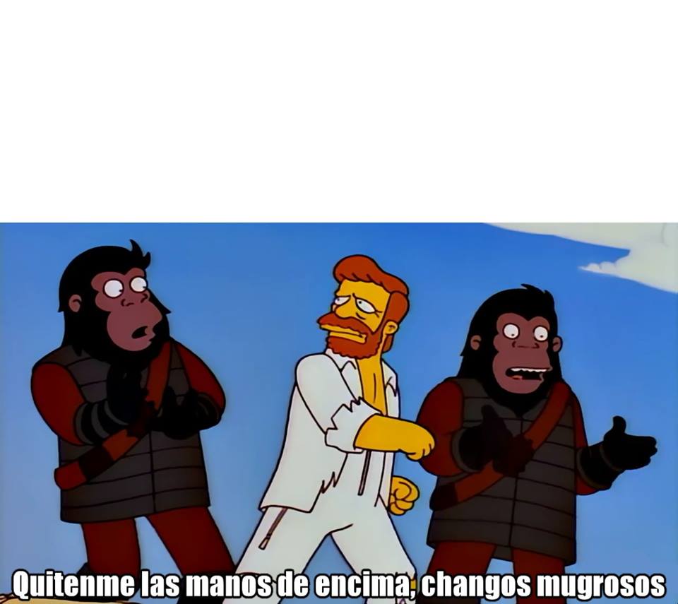 High Quality changos mugrosos Blank Meme Template