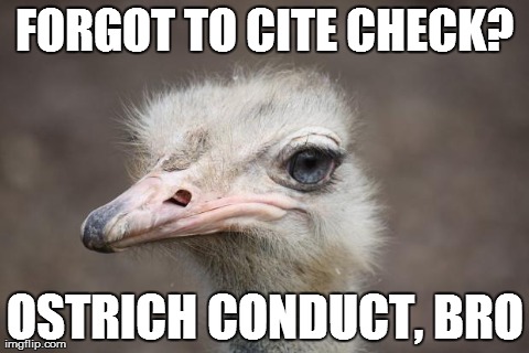 Ostrich Conduct