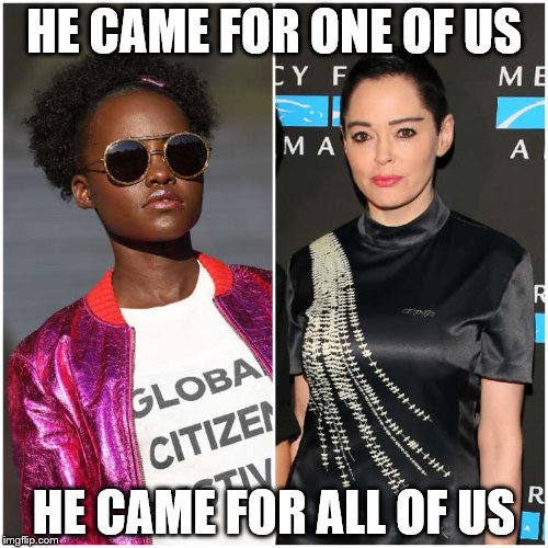 HE CAME FOR ONE OF US; HE CAME FOR ALL OF US | image tagged in he came he saw he came | made w/ Imgflip meme maker
