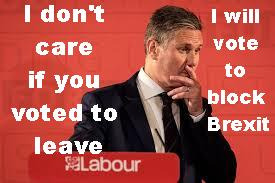 image tagged in labour starmer block brexit | made w/ Imgflip meme maker