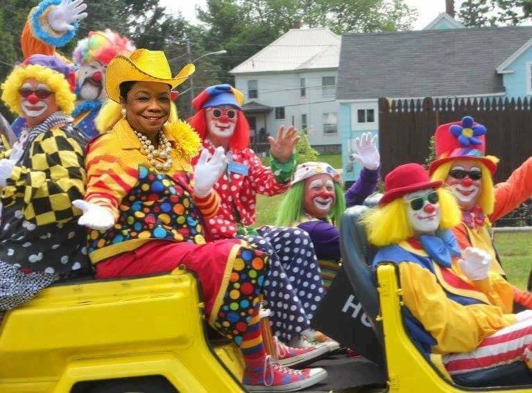 Frederica Wilson Rodeo Clown  Blank Meme Template