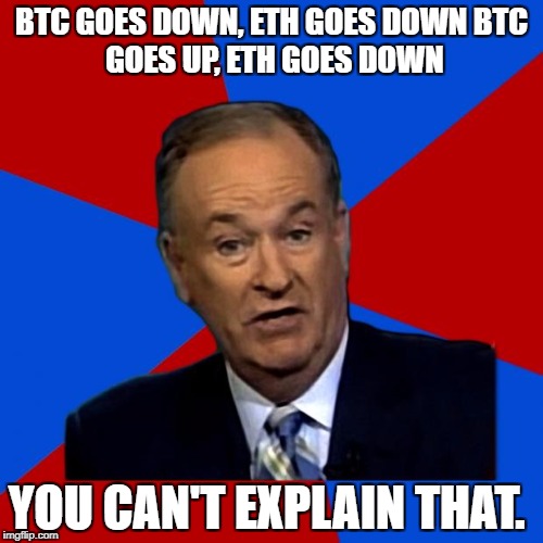 You Can't Explain That | BTC GOES DOWN, ETH GOES DOWN
BTC GOES UP, ETH GOES DOWN; YOU CAN'T EXPLAIN THAT. | image tagged in you can't explain that | made w/ Imgflip meme maker