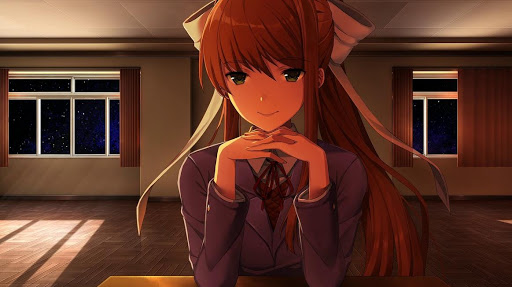 Monika(h) Blank Meme Template