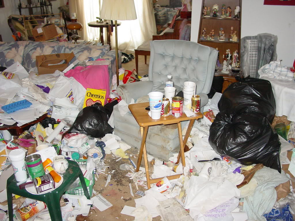 High Quality Messy House Blank Meme Template