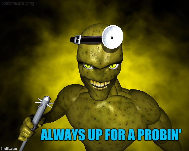 ALWAYS UP FOR A PROBIN' | made w/ Imgflip meme maker