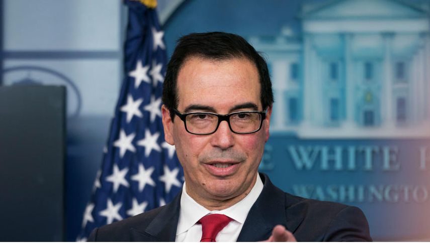 Mnuchin is poochin Blank Meme Template