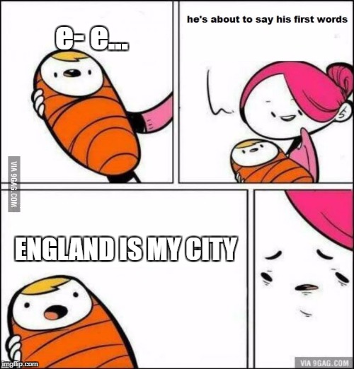 He is About to Say His First Words - Imgflip