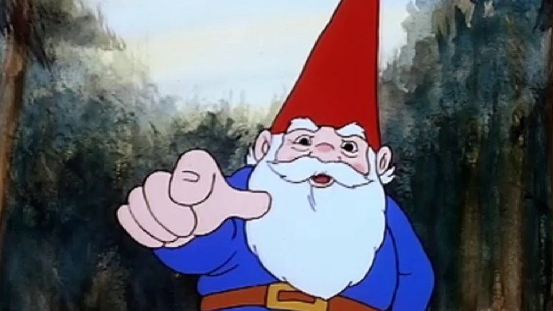 David the gnome Blank Meme Template