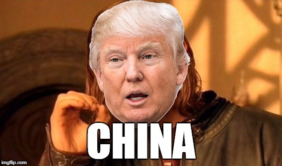 One Does Not Simply | CHINA | image tagged in memes,one does not simply | made w/ Imgflip meme maker