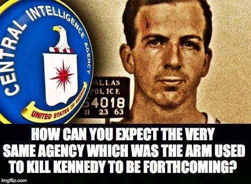 Uh Huh | image tagged in cia,lee harvey oswald,assassination,jfk,john f kennedy,documents | made w/ Imgflip meme maker