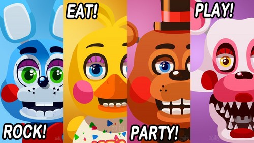 Fnaf Poster Blank Meme Template