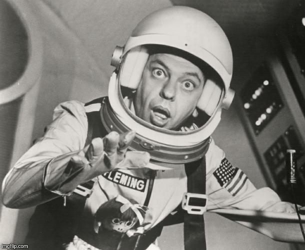 Don Knotts, Reluctant Astronaut afloat,,, | . | image tagged in don knotts reluctant astronaut afloat   | made w/ Imgflip meme maker