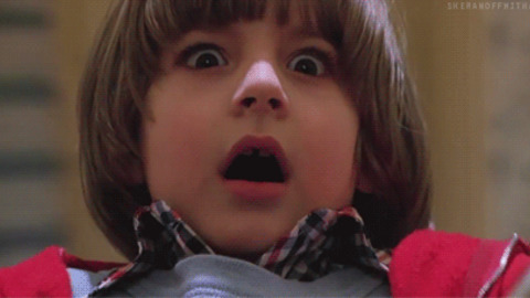 High Quality Danny Torrance The Shining Horrified Expression Blank Meme Template