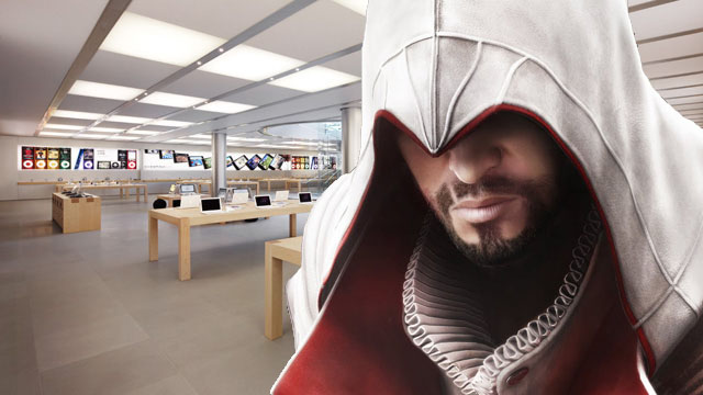 Ezio Buy "Apple"?! Blank Meme Template