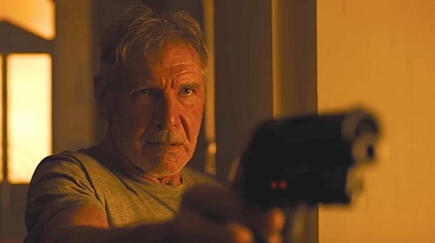 High Quality Blade Runner 2049 Get Off My Lawn! Blank Meme Template