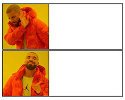 High Quality Drake Approves Blank Meme Template