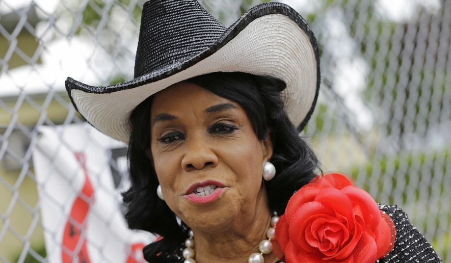 Representative Frederica "Cowboy" Wilson Blank Meme Template