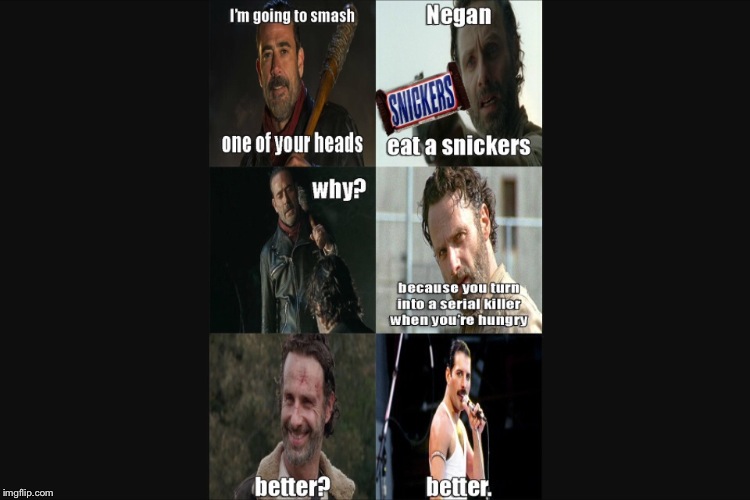 image tagged in the walking dead | made w/ Imgflip meme maker