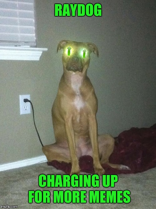 RAYDOG CHARGING UP FOR MORE MEMES | made w/ Imgflip meme maker