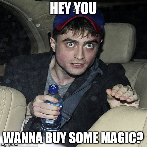 HEY YOU WANNA BUY SOME MAGIC? | made w/ Imgflip meme maker