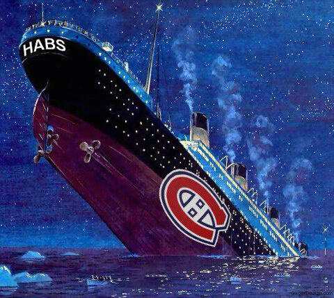 High Quality Habs titanic Blank Meme Template