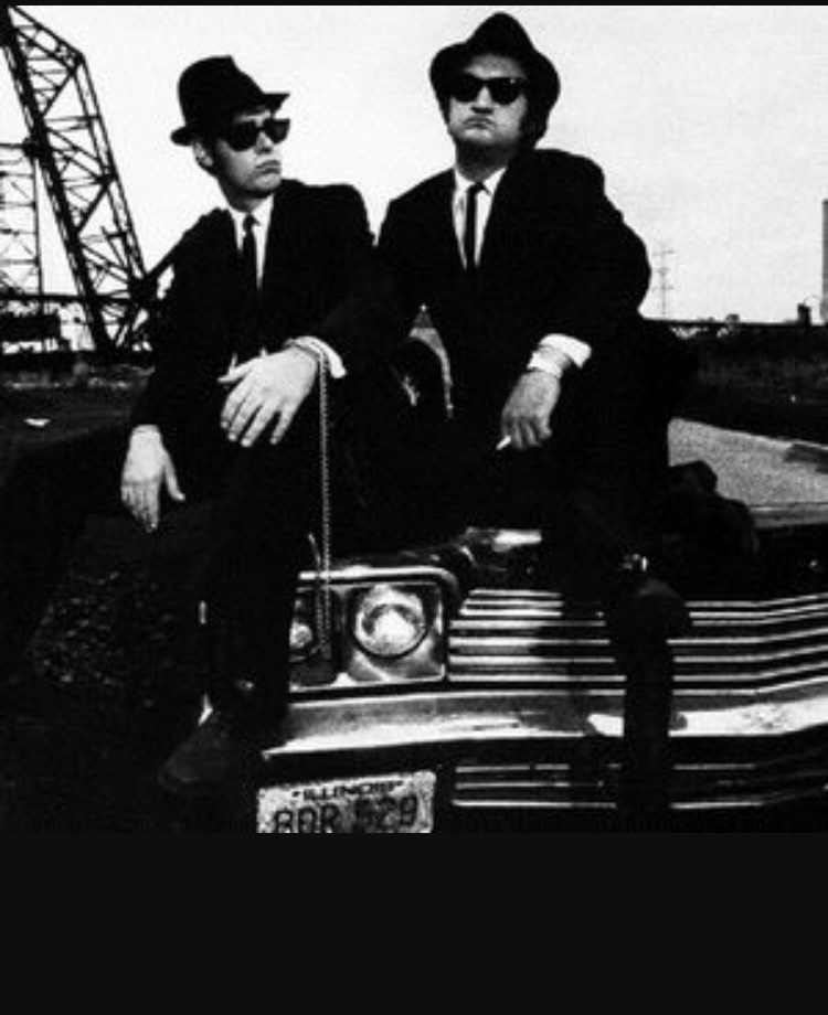 High Quality Blues Brothers  Blank Meme Template