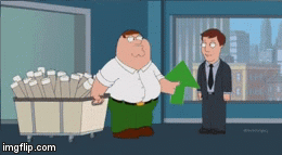 Peter griffin upvote gif | image tagged in gifs | made w/ Imgflip video-to-gif maker