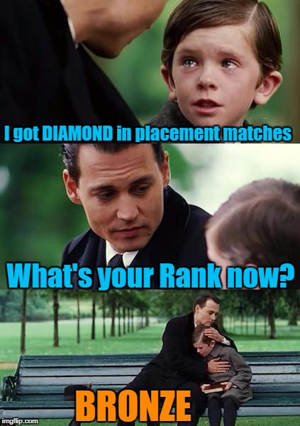 I got DIAMOND in placement matches; What's your Rank now? BRONZE | image tagged in paladins bronze | made w/ Imgflip meme maker