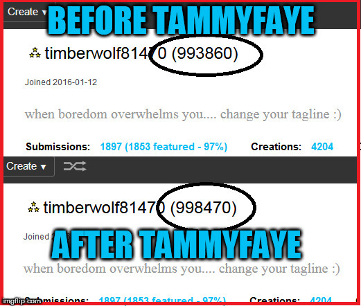 BEFORE TAMMYFAYE AFTER TAMMYFAYE | made w/ Imgflip meme maker